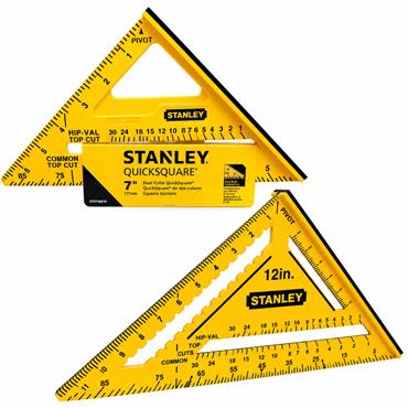 Stanley 12" & 7" Quick Square Twinpack